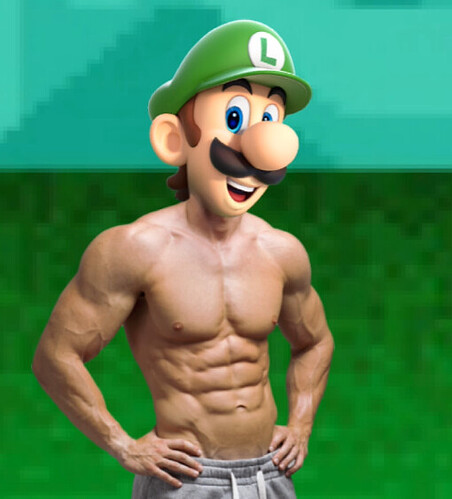 Luigi_swoll_background