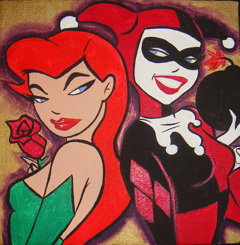 poison_ivy_and_harley_quinn_by_bejennerous