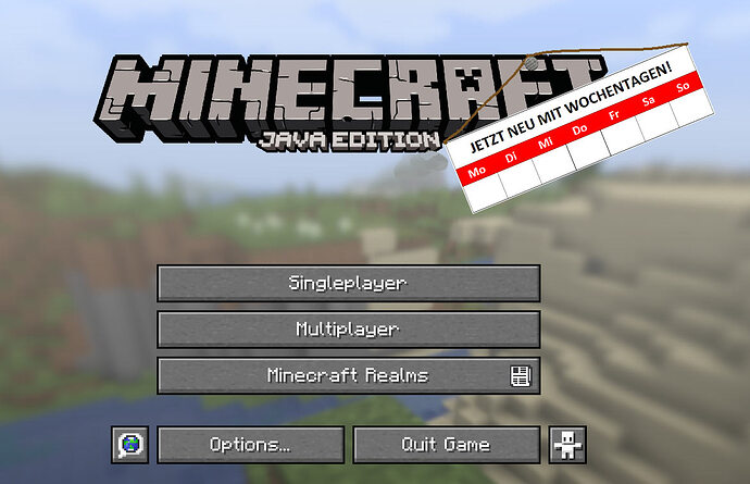 minecraftwochentage