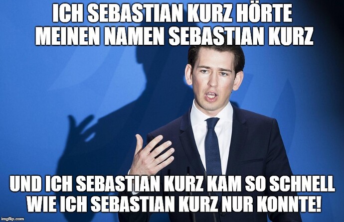 Sebastian Kurz meme