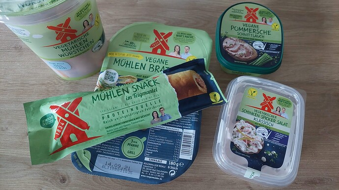 vegetarische Produkte von Rügenwalder
