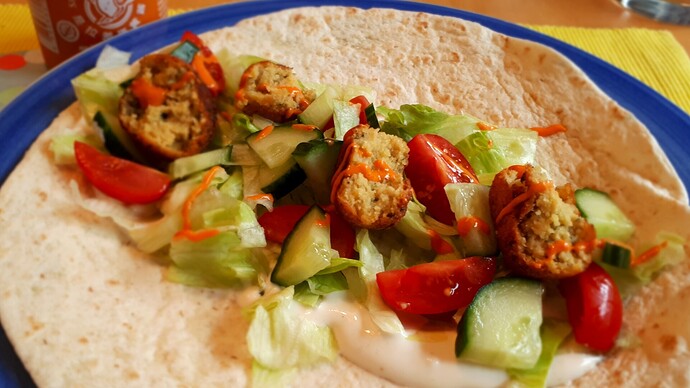 Falafel-Wrap