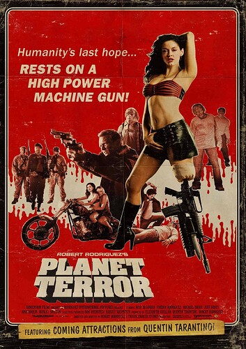 Planet-Terror-Movie-Grindhouse-Tarantino-Kill-Bill2-Poster