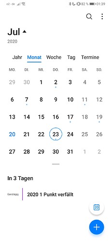 calendar