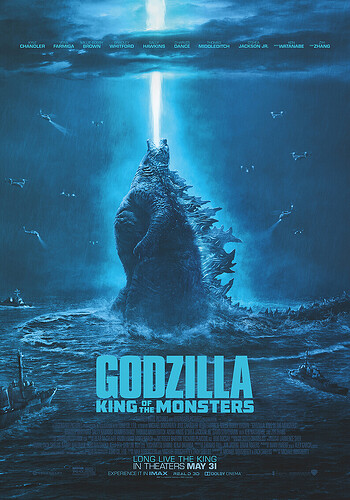 Godzilla II (2019) Filmplakat