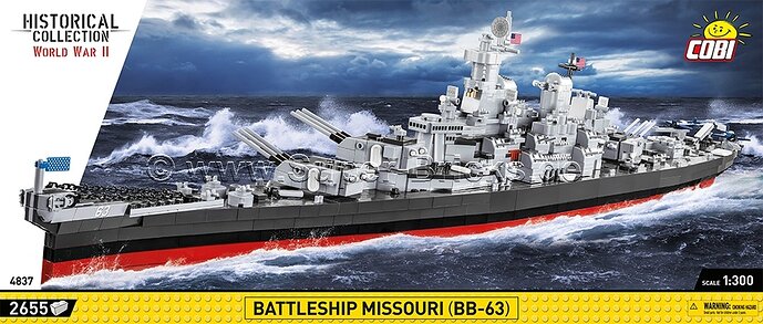 4837_Cobi_2.Weltkrieg_Schlachtschiff_USS_Missouri_www.Super-Bricks.de_1