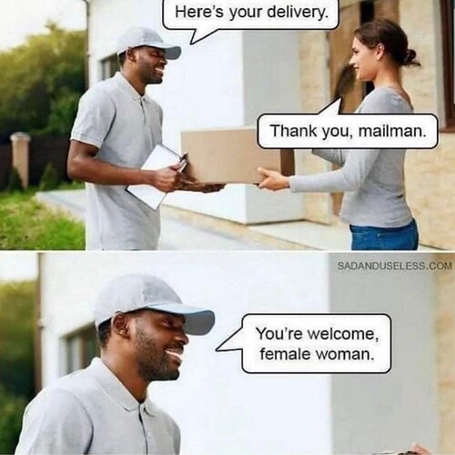 hat-heres-delivery-thank-mailman-sadanduselesscom-welcome-female-woman