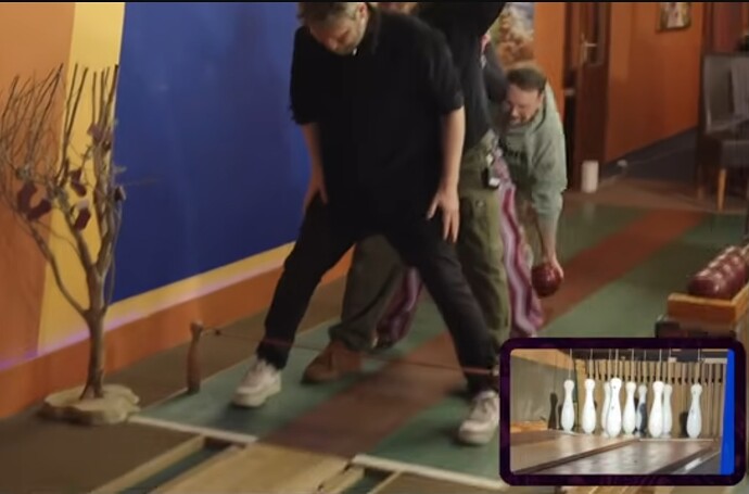 Neue Bowlingtechnik