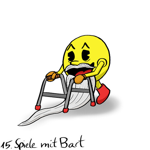 Beanstober 23 - 15 Spiele mit Bart