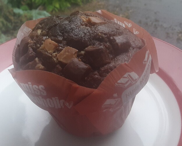 20250721 Miss Chocoholic Nuss-Nougat Muffin