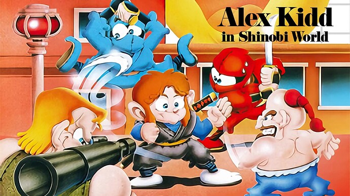 Alex Kidd in Shinobi World