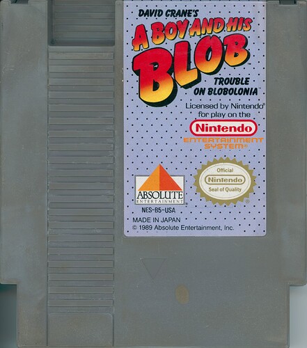 A Boy and His Blob - Trouble on Blobolonia - Cart Front