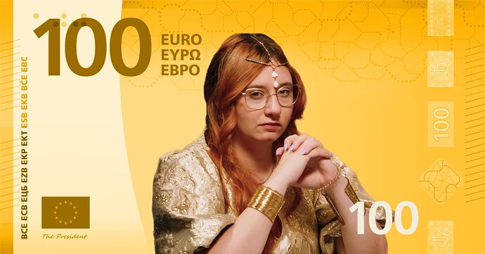 100_Euro_Sarah