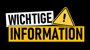 wichtige info