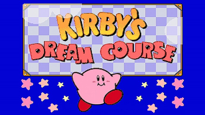 Kirby's Dream Course