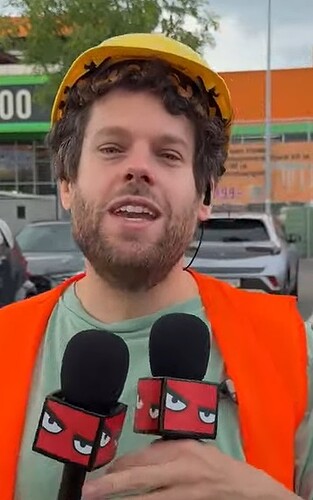 Der Chef als Bauarbeiter