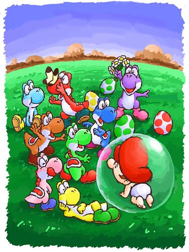 Super Mario World 2 Yoshi's Island