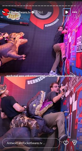Jurassic Park auf der beanscom