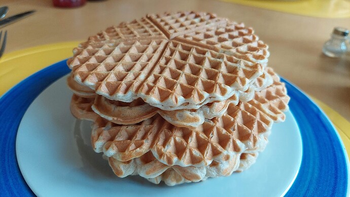 Waffelstapel