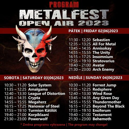 Metalfest_Running_Order