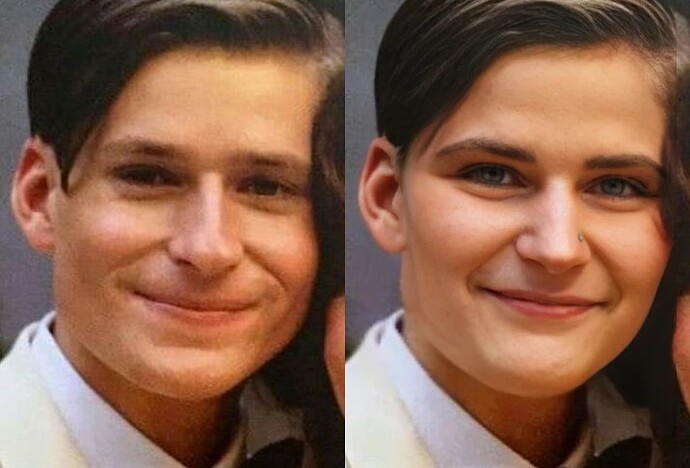 Sam + George McFly