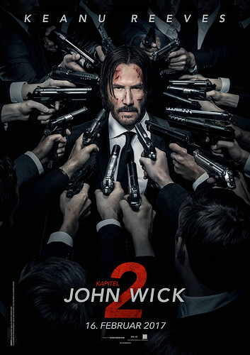 John Wick Kapitel 2 (2017) Filmplakat