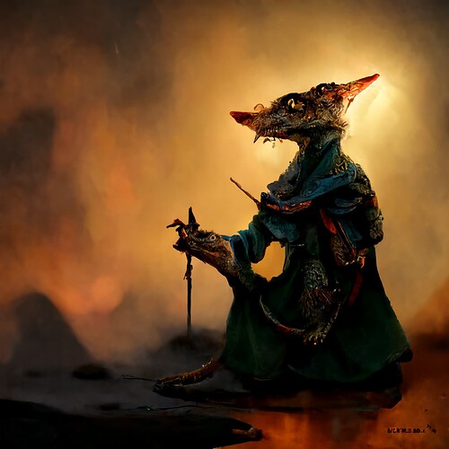 Kraehe_realistic_Kobold_sorcerer_84fe382f-61d6-4428-86df-66843e4c3d7a