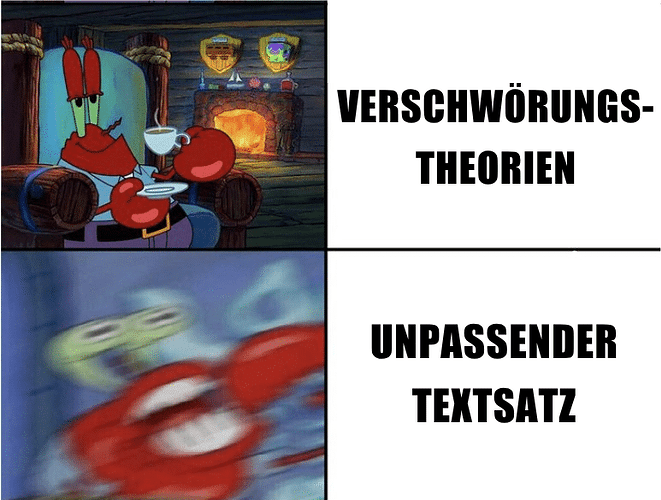Mr Krabs calm then angry