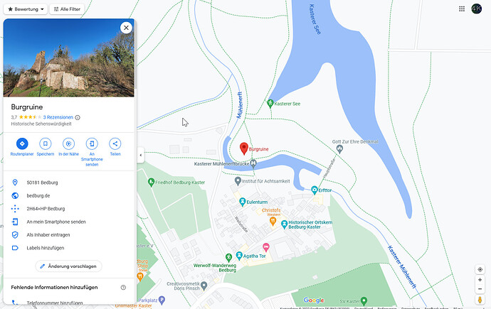 2022-10-20 16_22_34-Burgruine - Google Maps – Mozilla Firefox