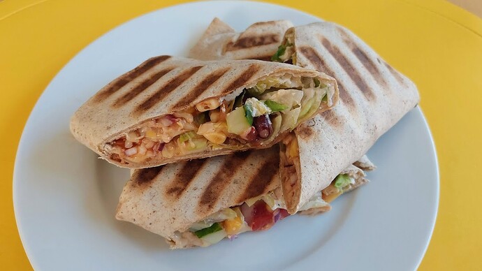 gegrillter Wrap