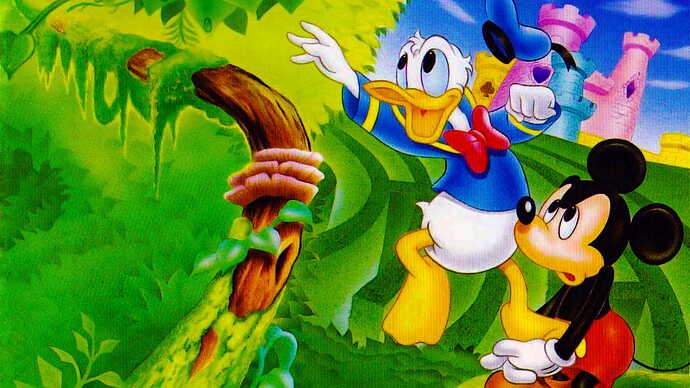 World of Illusion Starring Mickey Mouse and Donald Duck