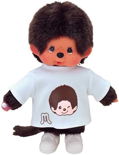 monchichi-knuffelpop-kleren-fashion-t-shirt-met-gezicht-incl-sneakers