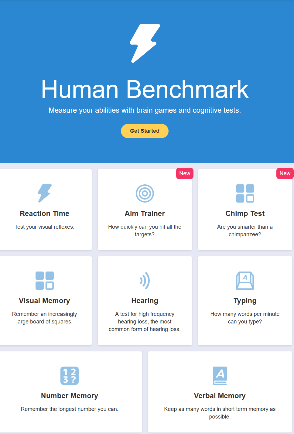 Human Benchmark - Smalltalk - Forum • Rocket Beans TV