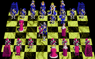 54409-battle-chess-dos-screenshot-knight-taking-a-pawn-vga