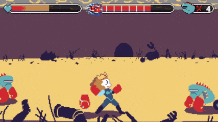 Punching Queen