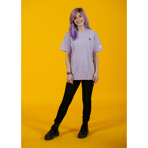 rktbnsz-women-t-shirt-dino-lavendel