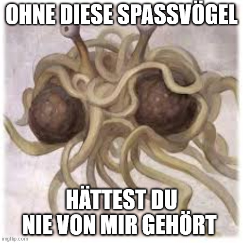 hättest du nie von mir gehört